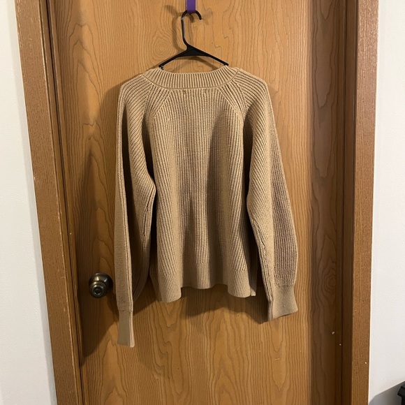 Banana Republic Women's Tan Knit Button Front Cardigan XXL NEW - Picture 8 of 11